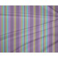 thumbnail image 3 of oneOone Polyester Lycra Fabric Multicolor Stripe Print Fabric BTY 56 Inch Wide, 3 of 3
