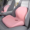 thumbnail image 1 of WIFKLSIIPG Work Chair Cushion and Back Support Car Seat Seat Cushion for Tailbone P Ain R Elief Seat Cushion for Off Ice Chair The Home Is B Acked by A Cushion and The Chair Is B Acked, 1 of 4