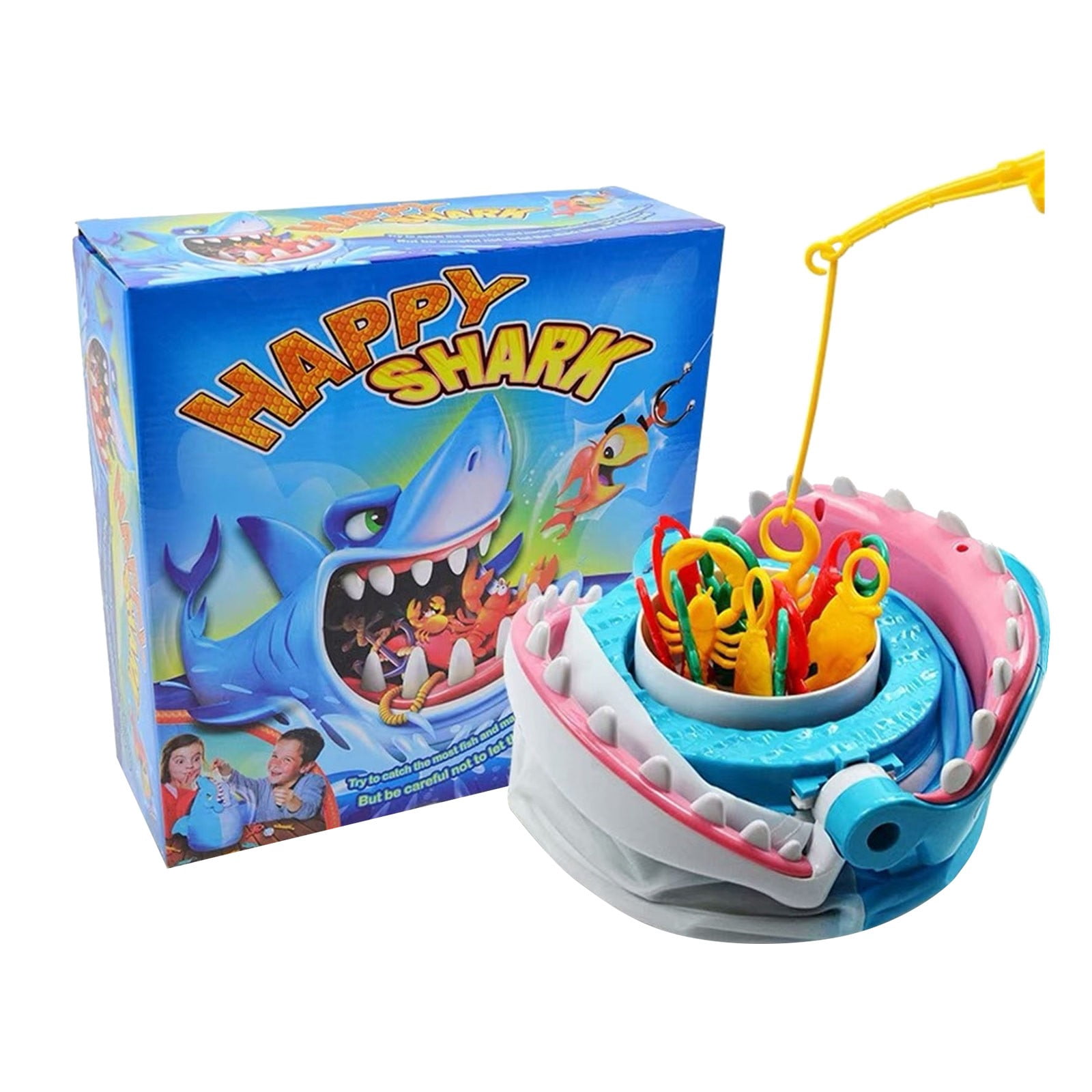 HBBKVI Desktop Biting Hand Shark Game, Fun Tricky Toy for Family and Parties, Interactive Board Game with Surprise Action, Great for Kids and Adults, Easy to Play and Enjoy