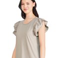 thumbnail image 4 of George Women's Flutter Sleeve Dress, 4 of 6