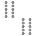 thumbnail image 3 of Baohd EVA Mousse Swing de Golf Exercices Entraînement Balles Golf Compétences Gris 42mm 2Set, 3 of 6