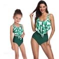 thumbnail image 2 of Girls Swimsuit High Waisted Two Pieces Bikini Set Swimwear Bathing Suits, 2 of 7