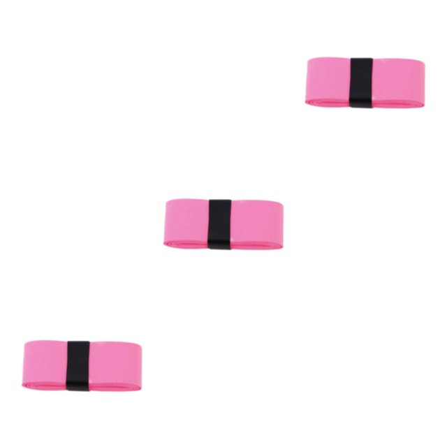 mmirethe Badminton Racket With Quick To Dry Technology - Long Lasting Grip Tape Multiple Surface Racket Over pink square pack 3Set