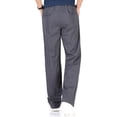 thumbnail image 4 of XZNGL Mens Solid Pure Cotton Elastic Waist Straight Barrel Trousers, 4 of 4