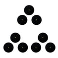 thumbnail image 1 of Transemion Multiple Models Available - Mixed Pack Squash Balls Tube Packing Blue Dot Training Squash Balls Single yellow dot 3Set, 1 of 6