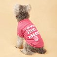 thumbnail image 3 of SIfdSeng Dog Shirts for Medium Dogs Girl Funny Pet Clothes Spring Summer Pet Breathable Comfortable Clothes Cute Printed Pet Clothes for Cats and Dogs Dog Clothes Dog Clothes for Small Dogs Boy Summer, 3 of 6