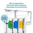 thumbnail image 3 of AquaTru Classic Smart Countertop Water Purifier for PFAS & other Contaminants, with App, 3 of 6