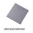 thumbnail image 3 of Yingyy 16 Inch Linen DIY Photo Album Photos Books 20 Pages Simple Style Sticky Film Handcraft Pictures Memory Book for Travel Gray/Black page, 3 of 8