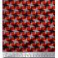 thumbnail image 1 of Soimoi Poly Georgette Fabric Abstract Geometric Print Fabric by The Yard 52 Inch Wide, 1 of 3