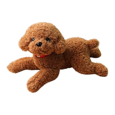 Doggy Stuffed Animal Toy Stuffed Animals Realistic Huggable teddy Puppy Dolls for Children room Decoration Holiday Gift style B