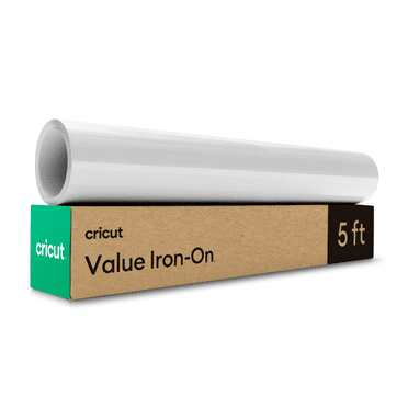 Cricut® Value Iron-On (12 in x 5 ft), White