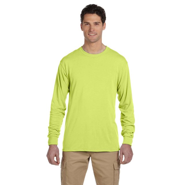 Jerzees Adult 5.3 oz. DRI-POWER SPORT Long-Sleeve T-Shirt - 21ML