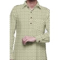 thumbnail image 4 of PathaniKurtaPyjama Traditional KurtaSet For Boys Summer Clothing, 4 of 5