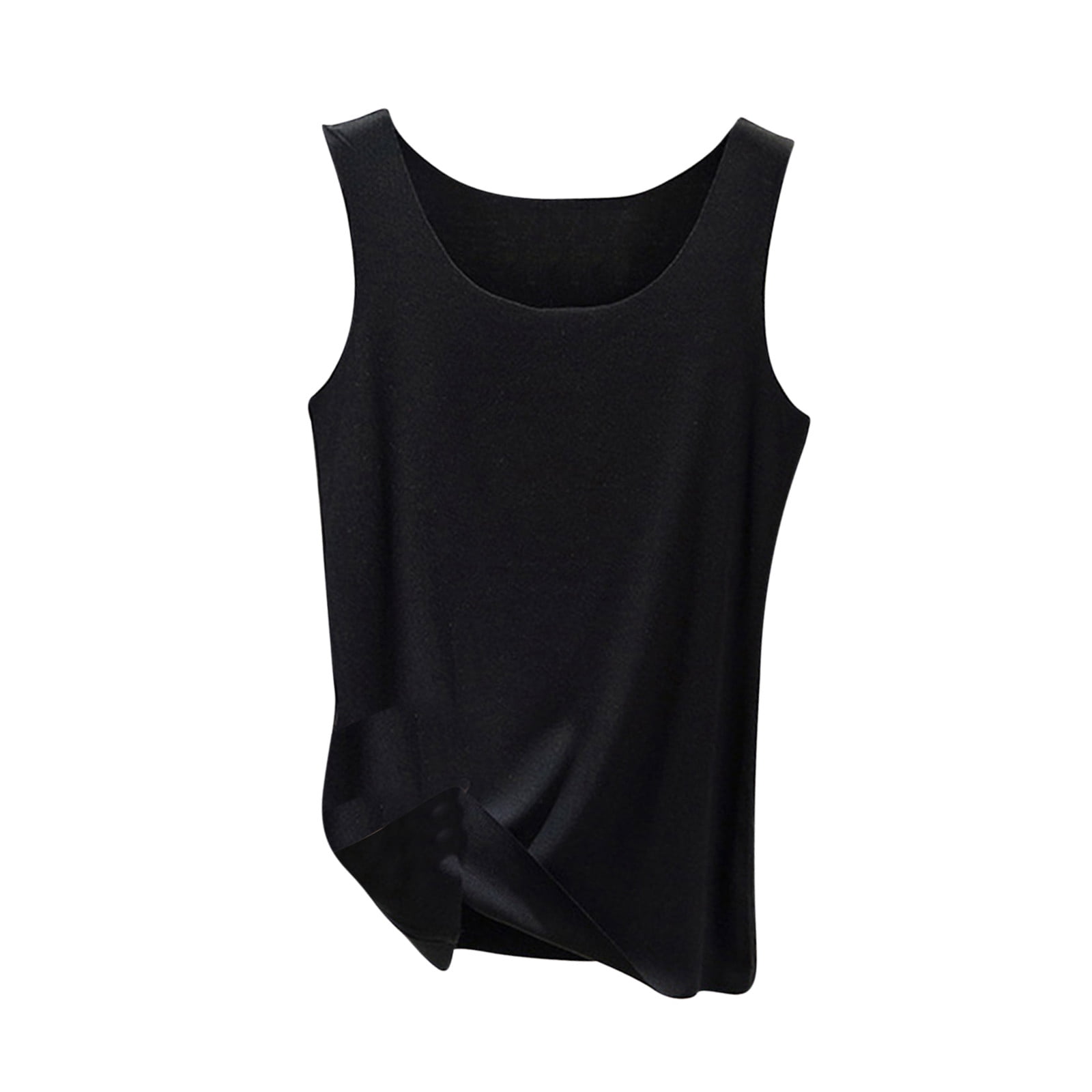 Timegard Camisoles de Pyjama pour Femmes Sans Manches à Col Rond Confortables et Douces Vêtements de Détente Décontractés Chemises de Pyjama Haut
