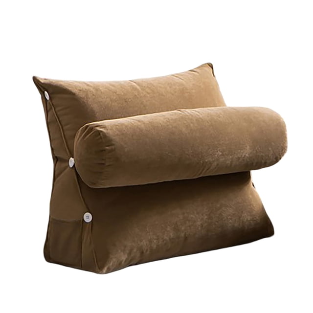 CJiaWei Triangular Headboard Pillow Pillow For Dorm Headboard Bed Pillows Bolster Cushion Bed Bolster Triangular Backrest Cr Eam