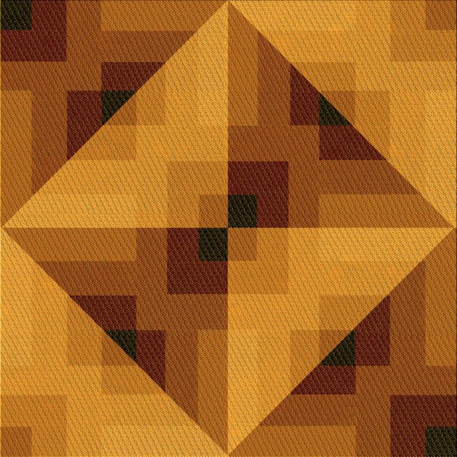 Ahgly Company Machine Washable Indoor Square Transitional Mahogany Brown Area Rugs, 6' Square