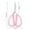 Pink, variant on Birdeem Stainless Steel Scissors, Stainless Steel Household Scissors for Office and Study Students Cutting Plastic Handles Cutting Fabrics Cutting Thread Ends Pointed Diy Small Scissors