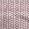 thumbnail image 1 of oneOone Rayon Pink Fabric Asian Dabu Sewing Material Print Fabric By The Yard 56 Inch Wide, 1 of 4