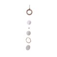 thumbnail image 2 of jinwen Shell Wind Chimes Handmade Cute Baby Crib Hanging Toy for Backyard Lawn Yard A A, 2 of 9