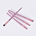 thumbnail image 3 of Iumwxz 4 Eye Makeup Brushes Set Plastic Handle Nylon Hair Eye Shadow Brush, 3 of 3