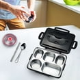thumbnail image 3 of Yhmxh Lunch Box for Kids Kitchen Gadgets Thermal Insulation Bento Box Tableware Set Portable Lunch Box Student Lunch Box Lunch Containers Bentgo Lunch Box for Home School Office Picnic, 3 of 3