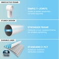 thumbnail image 4 of Intex 14ft x 33in Rectangular Above Ground Backyard Swimming Pool with Filter, 4 of 10