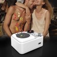 thumbnail image 3 of Portable Speakers Bluetooth Wireless Mini Portable Bluetooth Stereo Speaker, Enhanced Bass Retro Wireless Vintage Speaker, Built-In Mic for Travel, Home, Beach, Kitchen, 3 of 7