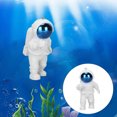 thumbnail image 4 of Aquarium Floating Decorations, Monitor Water Speed Adjustable Position Safe Cute Look Fish  Astronaut Ornaments  For Freshwater Blue ,Silver ,Golden, 4 of 8