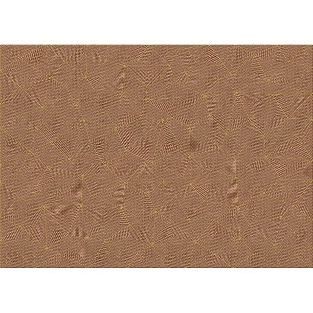 Ahgly Company Machine Washable Indoor Rectangle Transitional Sienna Brown Area Rugs, 2' x 4'