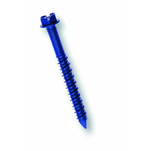 Red Head HW3-114 Hex Washer Head 3/16" by 1-1/4" Tapcon Anchor US Made, Miami-Dade Compliant (100 per Box)