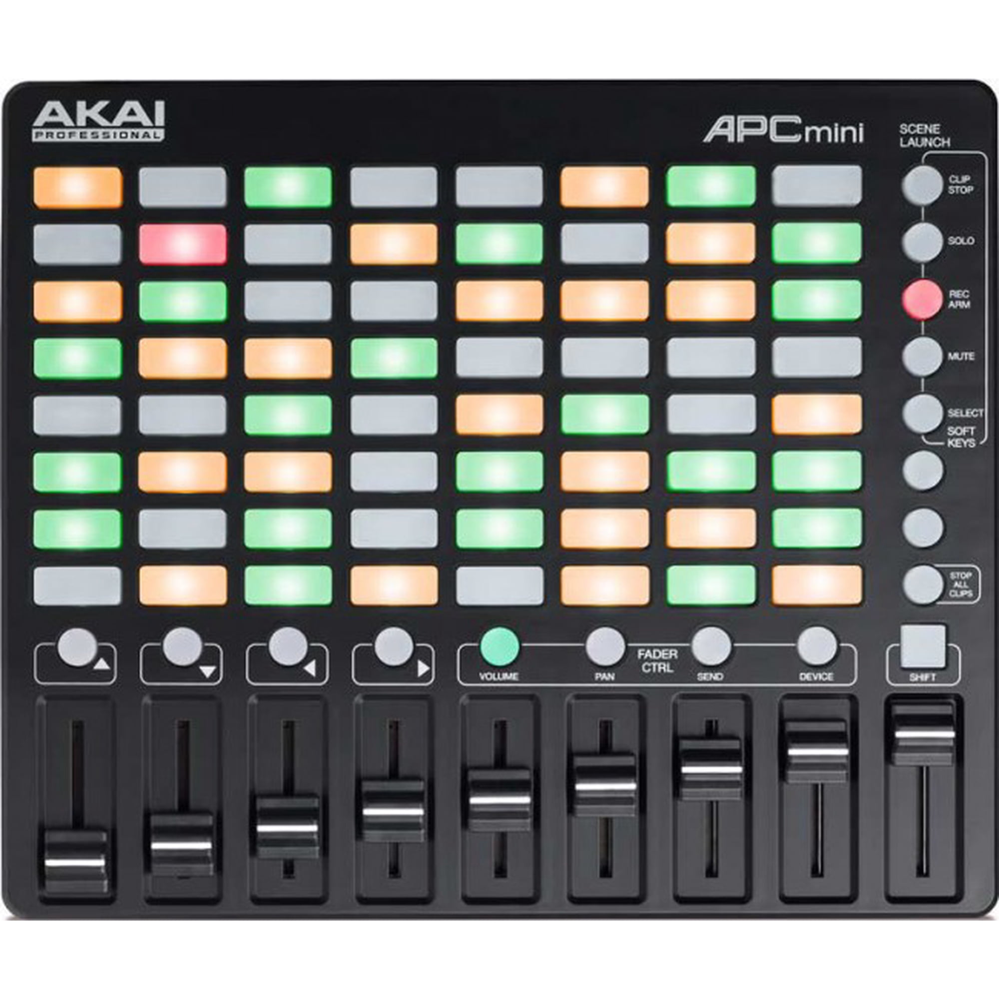 AKAI Professional APC mini 本体 Akai Professional APC Mini Compact Portable Ableton Live 8x8 Mixer
