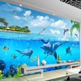 thumbnail image 1 of 3D Wallpaper Underwater World SKU# WAL0024, 1 of 9