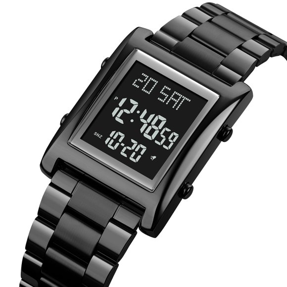 Wristwatches,Meters Waterproof Table Watches Time Watch 50m Water Resistant Business Watches Alarm Clock Countdown Time Wristwatches 50 Meters Businesswatches Time Men's Alarm