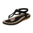 thumbnail image 1 of Kcodviy for Women Shoes Sandals for Women Dressy Wedges Women's Shoes Sandals Water Sandals for Women Buckle Summer Strap Women's Foam Sandals for Women Sandals, 1 of 9