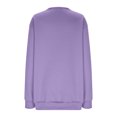 thumbnail image 4 of hotojiny Workout Tops for Women Plus Size Long Sleeve Crewneck Sweatshirt Oversized Lightweight Basic Pullover Fall 2025, 4 of 6