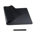 thumbnail image 2 of Daisyyozoid Pure Color Leather Mouse Pad Large Waterproof Desk Pad Home Office Laptop Leather Mouse Pad Writing Pad Double-sided, 2 of 2