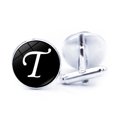 thumbnail image 2 of LYMAYTER Letter Cufflinks 1 Pair Men's Cufflinks - Letter Pattern, Electroplated, 2 of 7