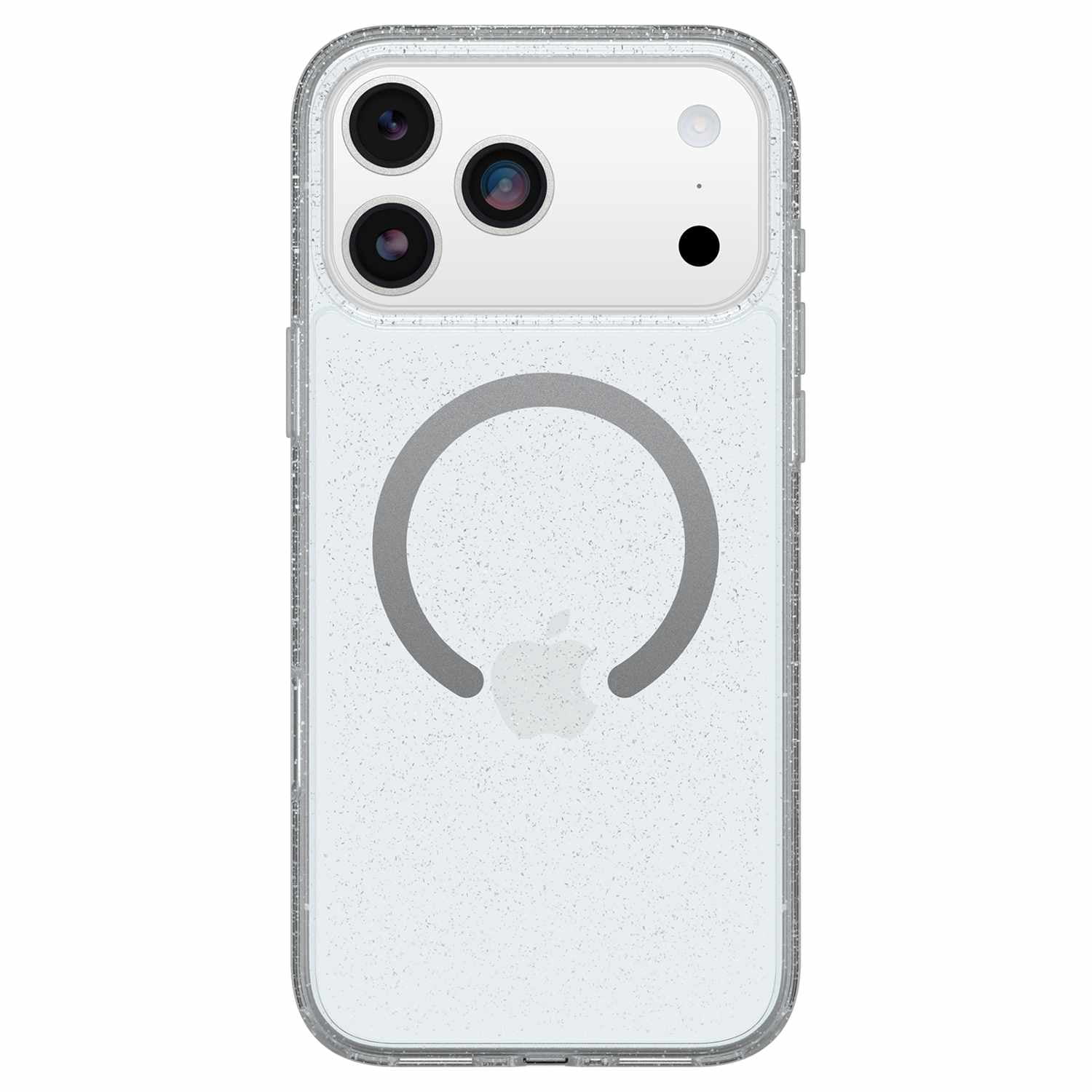 OtterBox Symmetry Clear MagSafe Case w/Camera Control Stardust 3.0 with Blue Tint (Clear) for iPhone 17 Pro