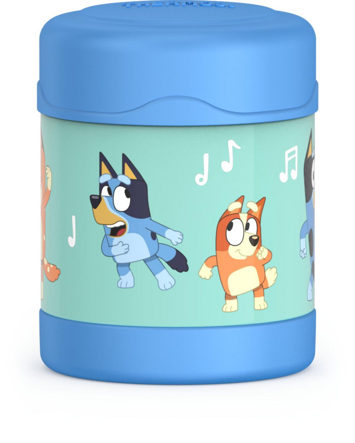 Thermos Funtainer Pot Alimentaire Isolé Sous Vide en Acier Inoxydable de 10 Oz, Bluey