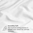 thumbnail image 3 of Bare Home Body Pillowcase - Zipper Closure - Ultra Soft - Double Brushed - White, 3 of 7
