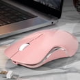 thumbnail image 4 of Computer Mouse Wireless, Mute and Slim Ergonomic Wireless Mouse with Large 1000mAh Rechargeable Battery, 4 of 8