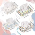 thumbnail image 2 of Lot de 4 Sachets de Lingettes Humides Très Grands 10 x 6 Étui de Lingettes pour Bébé Réutilisable Distributeur de Lingettes Rechargeable Contenant de Voyage Sac de Lingettes pour Bébé et Adulte (Coloré), 2 of 5