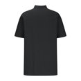 thumbnail image 4 of FAIWAD Mens Short Sleeve Shirts Lapel Button Down Lightweight Casual Tees Tops Business Work Shirts, 4 of 5