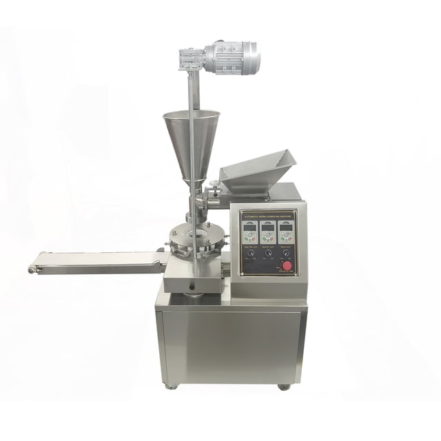 INTBUYING Machine Commerciale Automatique pour Petits Pains Farcis à la Vapeur, Fabricant de Boulettes de Soupe 100-3000 Pcs/H