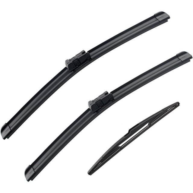ORUYROP 26"+20" Windshield Wipers With 14" Rear Wiper Blade Sets Automotive Replacement for Volvo XC60 2012-2017,Easy For Installation (Pack of 3)