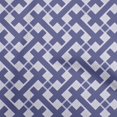 thumbnail image 1 of oneOone Silk Tabby Violet Fabric Check Sewing Craft Projects Fabric Prints By Yard 42 Inch Wide, 1 of 4