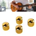 thumbnail image 1 of 4PCS Guitar Knobs Metal Guitar Potentiometer Volume Tone Control Knob For Electric Guitar Bass Accessories, 1 of 8