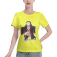 thumbnail image 1 of T-Shirt Basique à Manches Courtes pour Femmes Demon Slayer Blade Nidouzi, 1 of 6