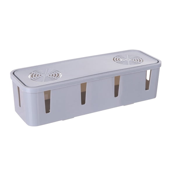 Dvkptbk Cable Management Box, Cable Organizer Box, Large And Medium Size, Cord Hider Box To Hide Surge Protector Cover On Desk Or Floor