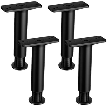 4Pcs Adjustable Bed Frame Legs for Bed Frame Support and Replacement